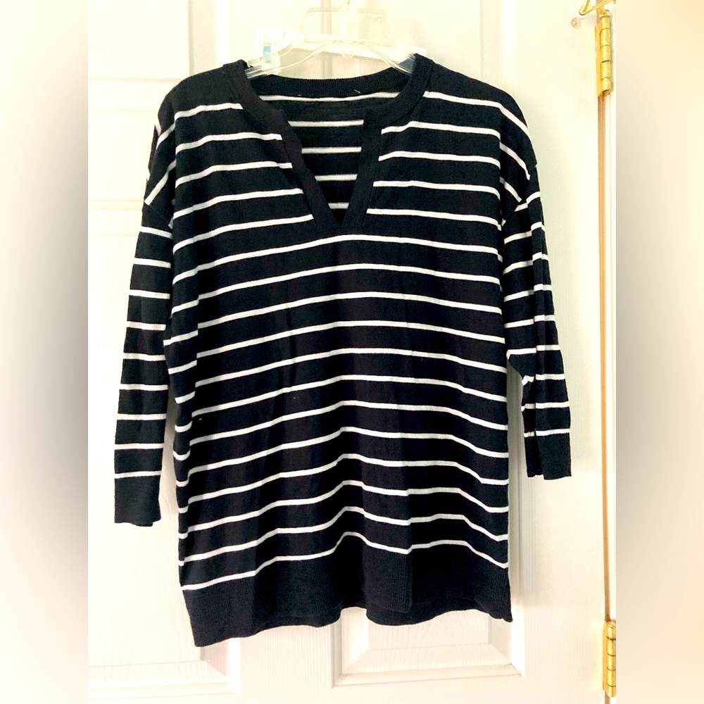 Loft tunic style cotton sweater
